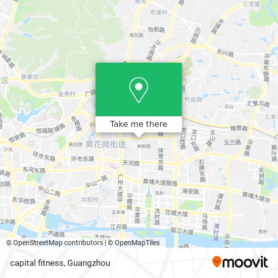 capital fitness map