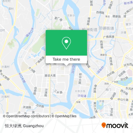 恒大绿洲 map
