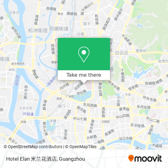 Hotel Elan 米兰花酒店 map