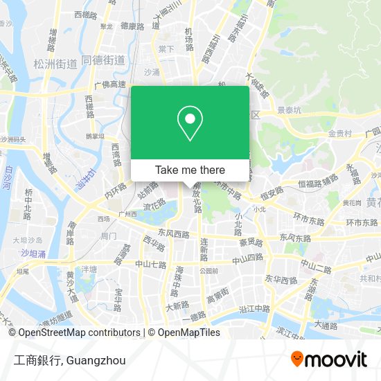 工商銀行 map