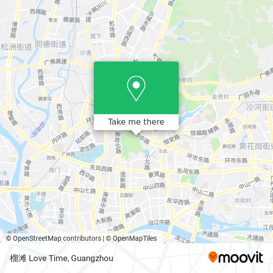 榴滩 Love Time map