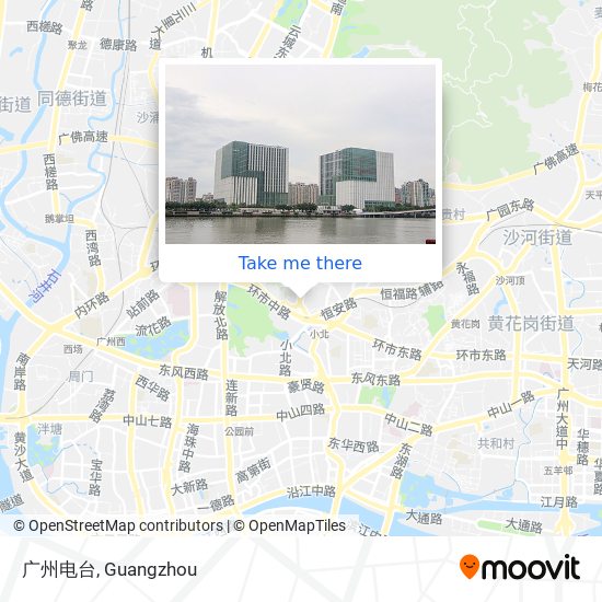 广州电台 map