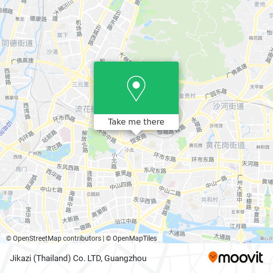 Jikazi (Thailand) Co. LTD map
