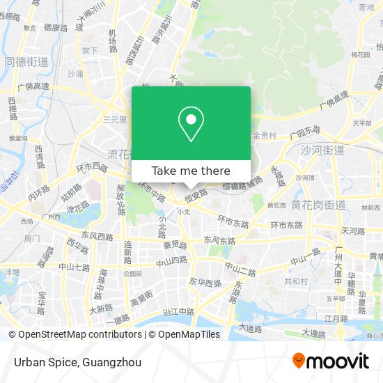 Urban Spice map