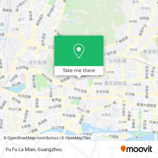 Fu Fu La Mian map