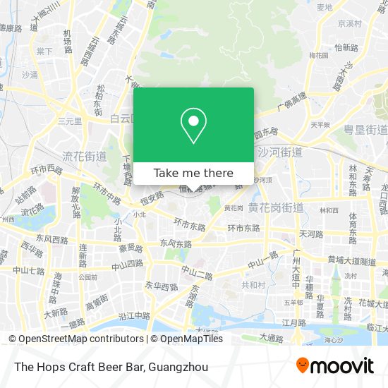 The Hops Craft Beer Bar map