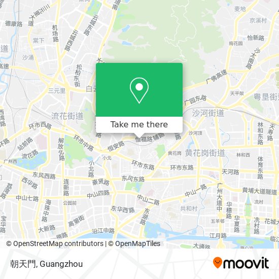 朝天門 map