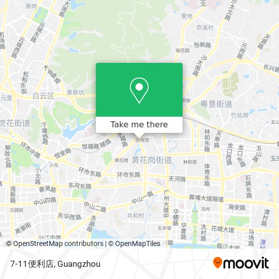 7-11便利店 map