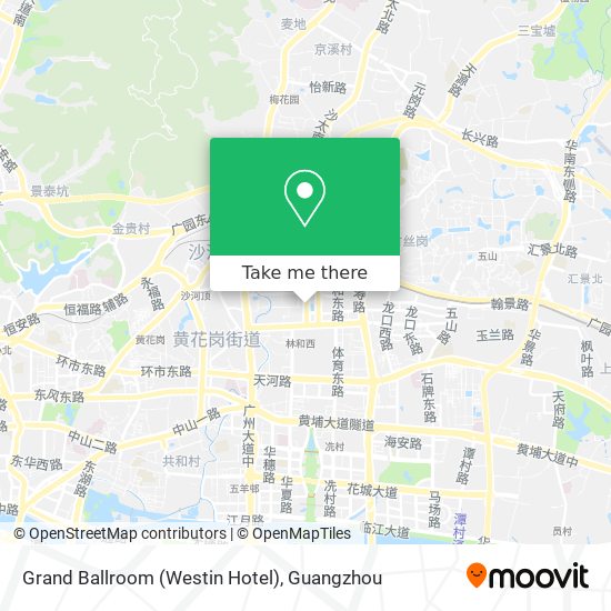 Grand Ballroom (Westin Hotel) map