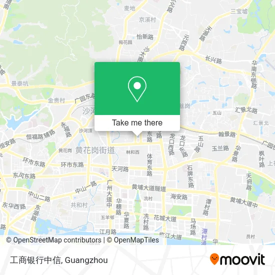 工商银行中信 map
