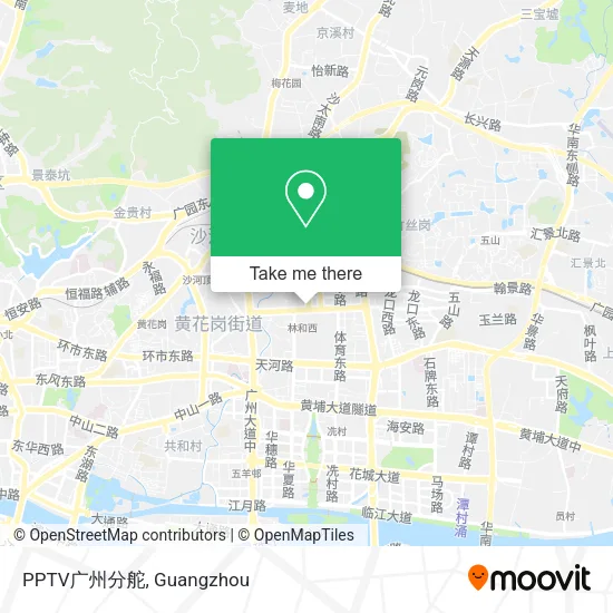 PPTV广州分舵 map