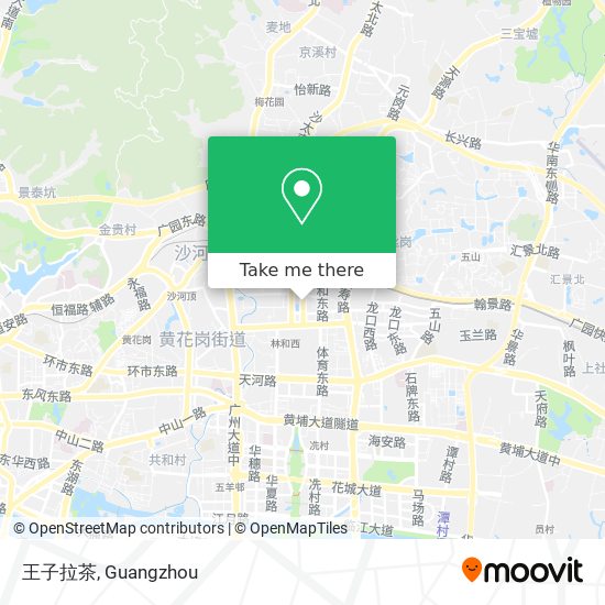 王子拉茶 map