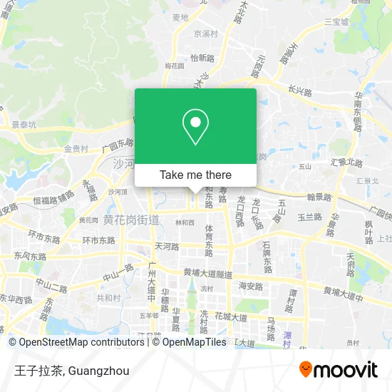 王子拉茶 map