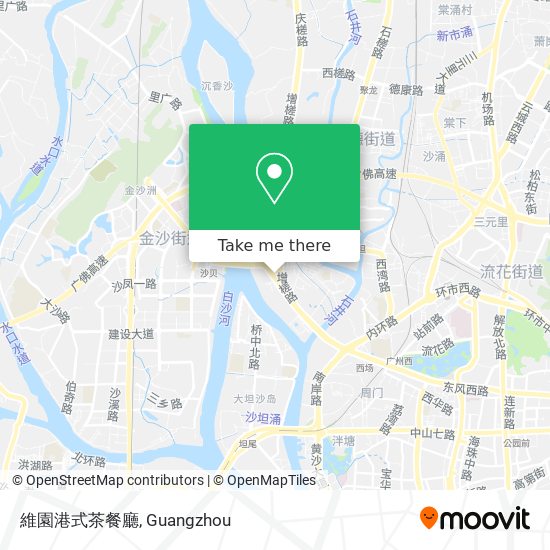 維園港式茶餐廳 map