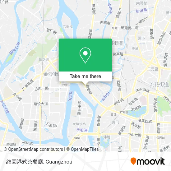 維園港式茶餐廳 map