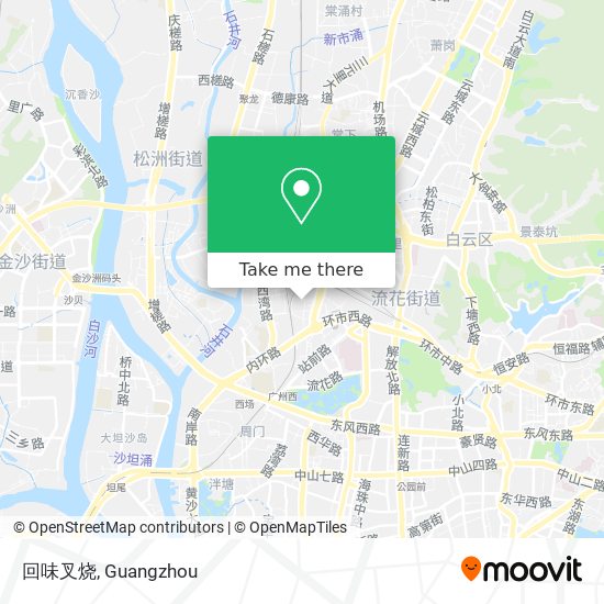 回味叉烧 map