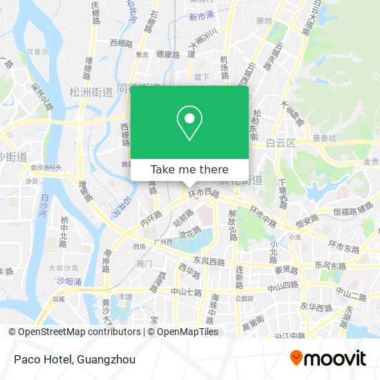 Paco Hotel map