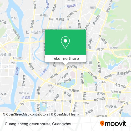 Guang sheng geusthouse map