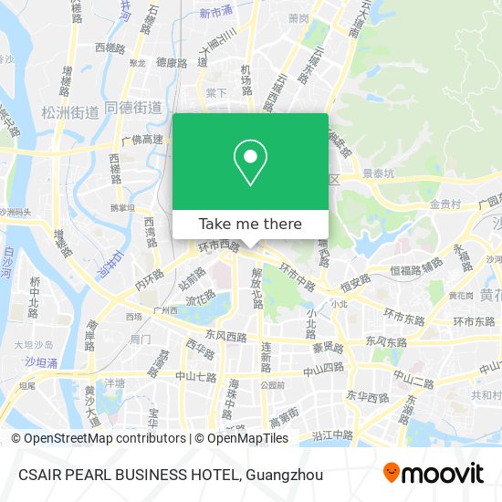 CSAIR PEARL BUSINESS HOTEL map