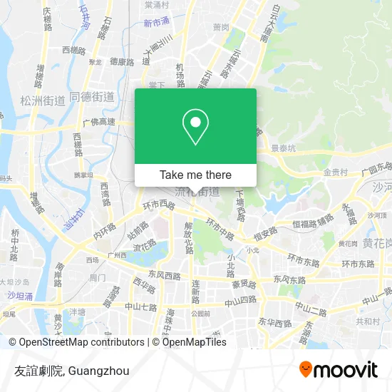 友誼劇院 map