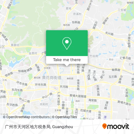 广州市天河区地方税务局 map