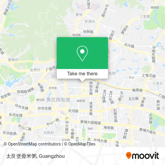 太艮堡毋米粥 map
