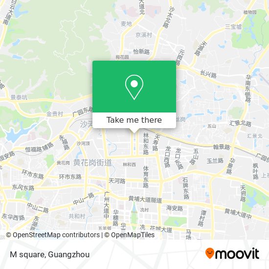 M square map