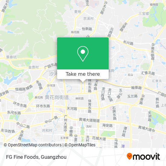 FG Fine Foods map