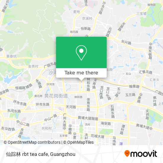仙踪林 rbt tea cafe map
