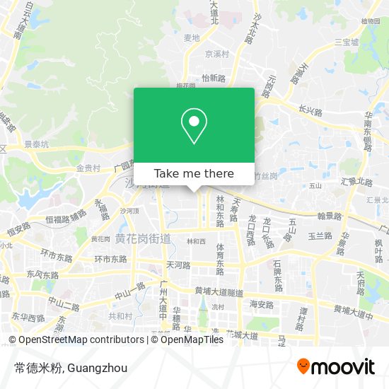 常德米粉 map