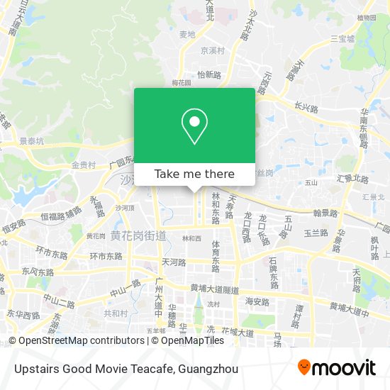Upstairs Good Movie Teacafe map
