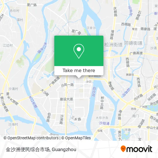 金沙洲便民综合市场 map