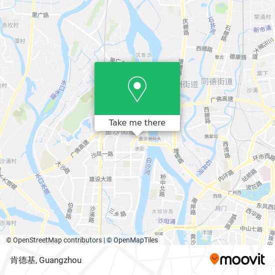 肯德基 map