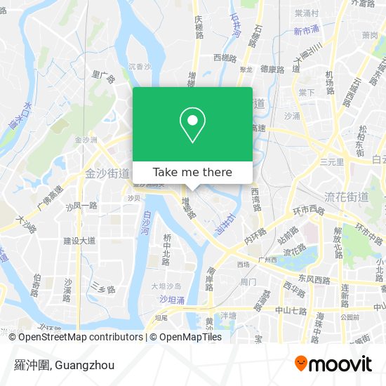 羅沖圍 map