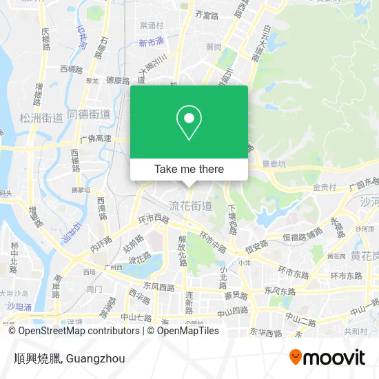 順興燒臘 map
