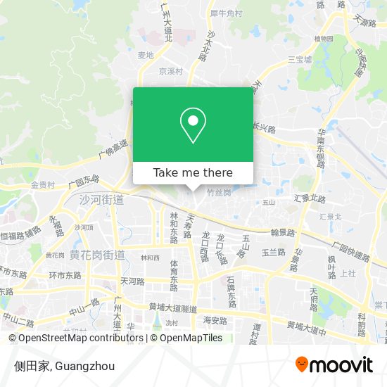侧田家 map