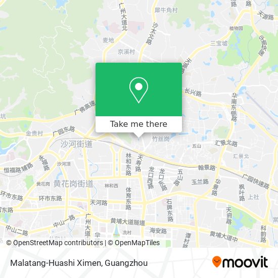 Malatang-Huashi Ximen map