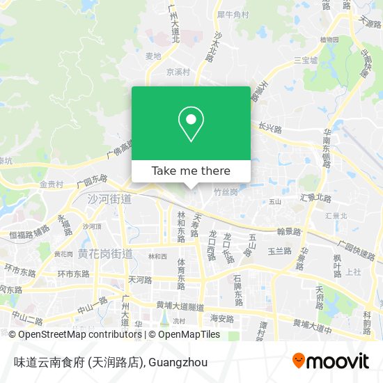 味道云南食府 (天润路店) map