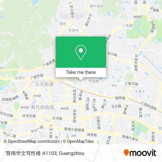 暨南华文笃性楼 A1103 map
