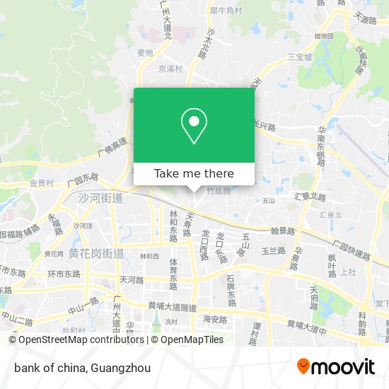 bank of china map