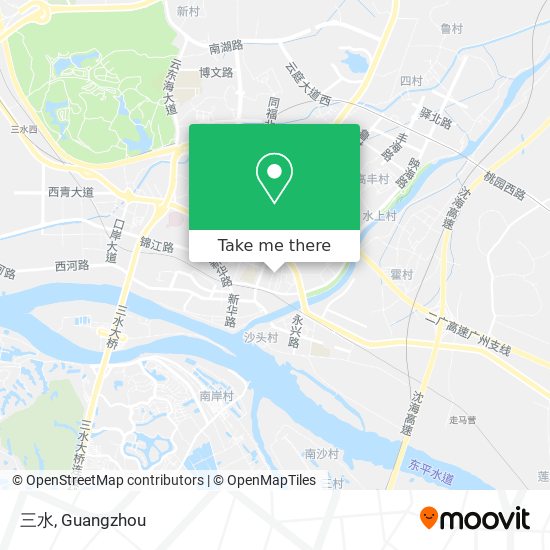 三水 map