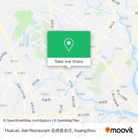 HuaLao Jian Restaurant 花佬槛农庄 map