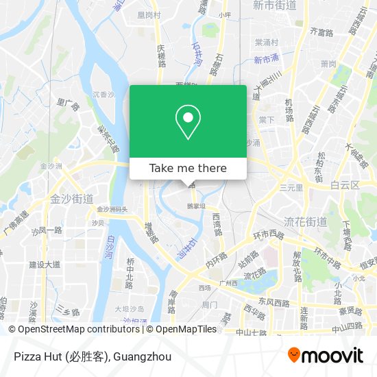 Pizza Hut (必胜客) map