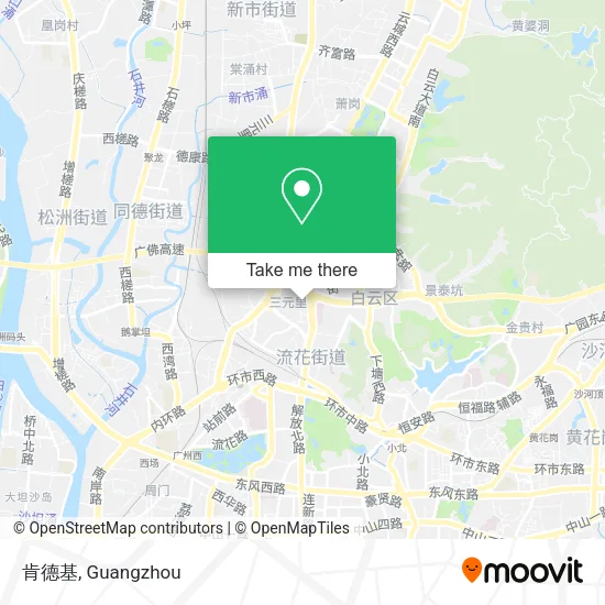 肯德基 map
