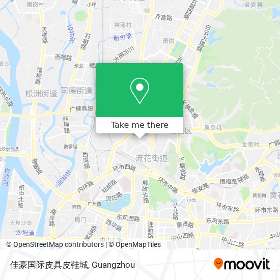 佳豪国际皮具皮鞋城 map