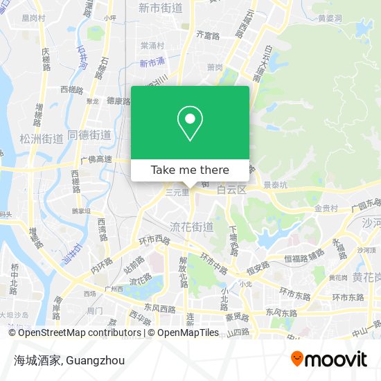 海城酒家 map