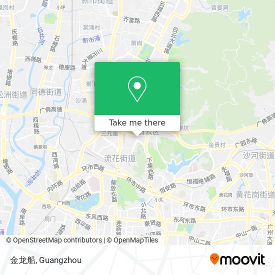 金龙船 map