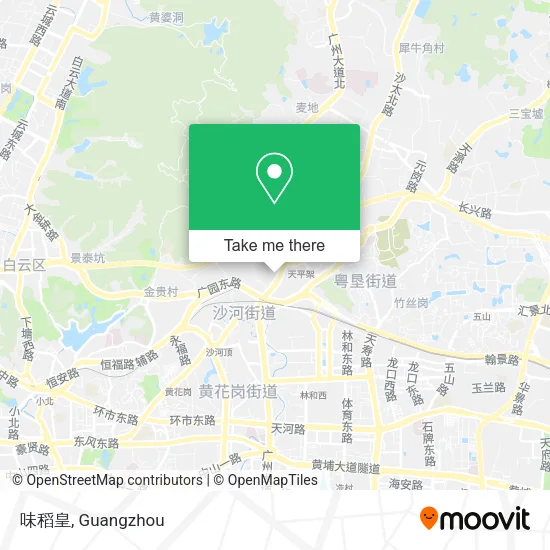 味稻皇 map