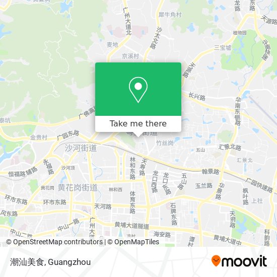 潮汕美食 map