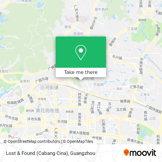 Lost & Found (Cabang Cina) map